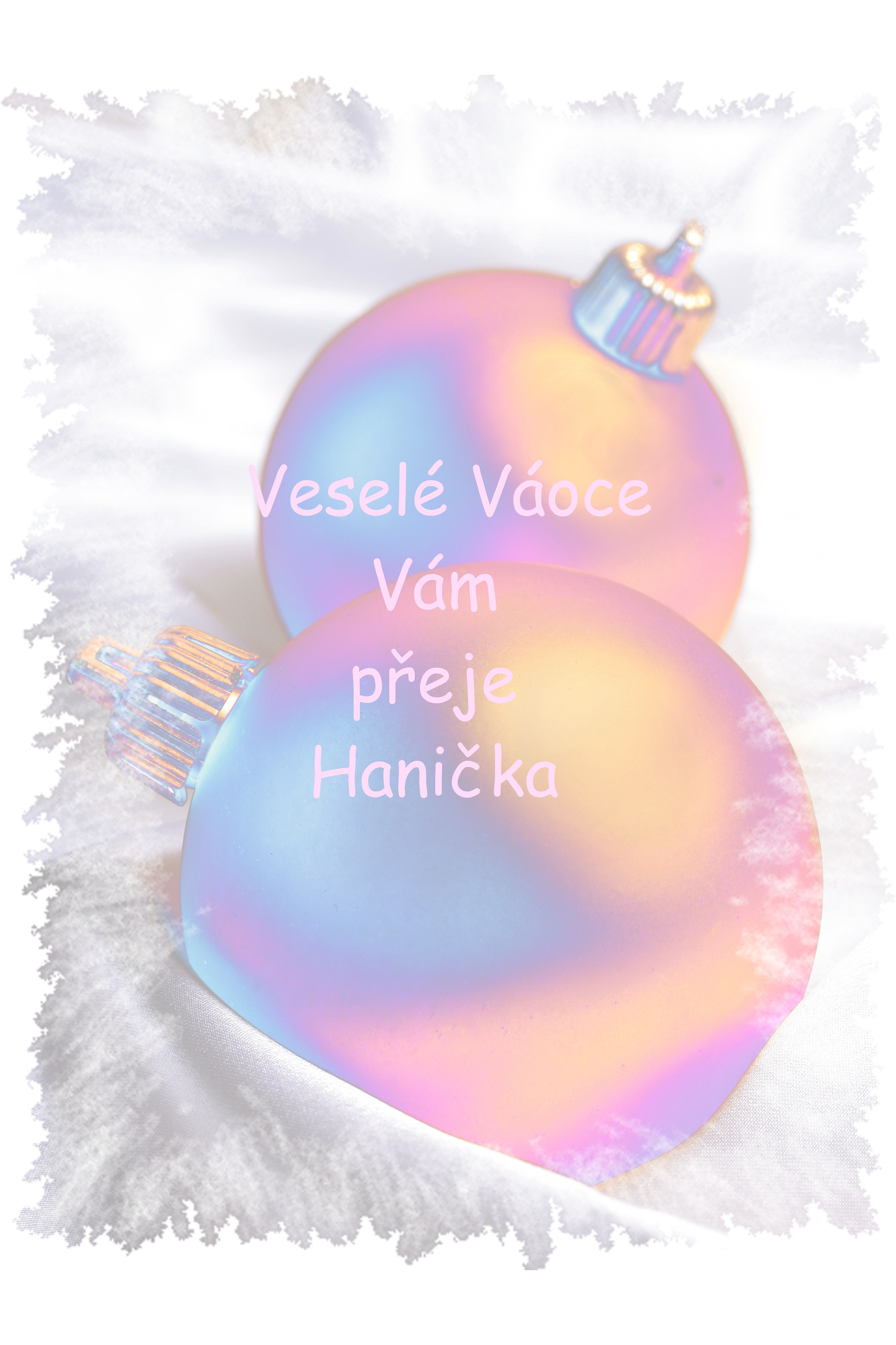 hani přání Vánoce 2