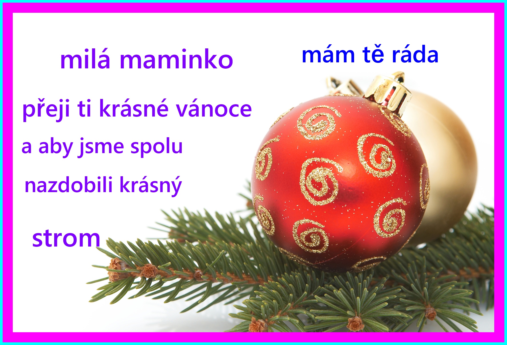 anička s vánoce 1